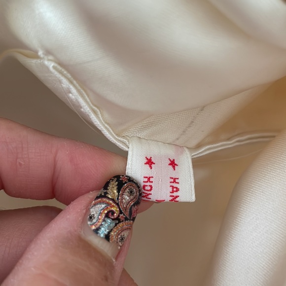 1960-1970’s Hand Made in Hong Kong Evening Bag, Cream - Picture 8 of 16